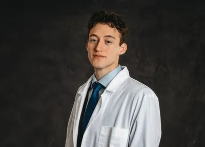 When Easton Cahill arrived at West Virginia University, he was the first in his family to attend college. As a high school student in Bridgeport, he was drawn to science through the influence of his biology teacher. Once he discovered his affinity for research, his path became clear — WVU was his choice.