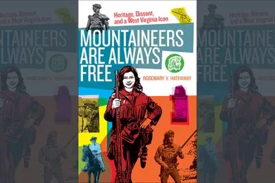 The West Virginia University Mountaineer is not just a mascot—it is a symbol of West Virginia history and identity embraced throughout the Mountain State. Rosemary Hathaway, folklorist and associate professor of English in the Eberly College of Arts and Sciences, explores the spirit of the Mountaineer in her new book, Mountaineers Are Always Free.

Published by WVU Press, Mountaineers Are Always Free weighs the varying perspectives on the Mountaineer throughout its history – from a backwoods trickster to present-day West Virginia icon. Based on past Mountaineers’ images and portrayals, the book consistently raises the question of what freedom and independence look like in West Virginia through the lens of this mascot, and who gets to claim that freedom and independence. 