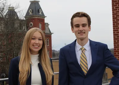 Long, Browning elected WVU Student Government Association leaders