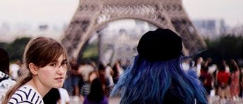 French students study abroad in Paris