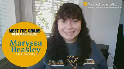Meet December 2020 grad Maryssa Beasley (PhD, Chemistry). 