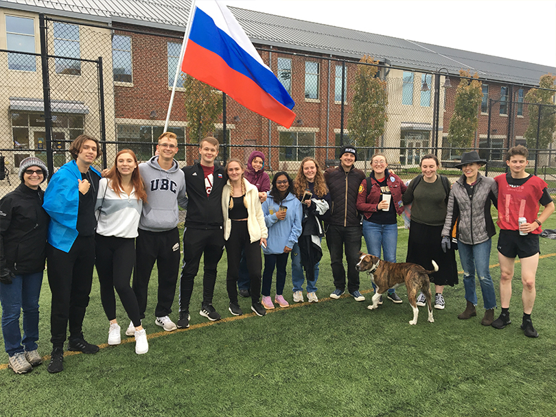 Friendly soccer between University programs revitalizes student activities