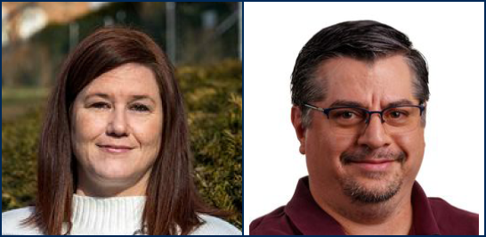 Albert “JR” Taylor and Amanda Tustin have been named 2022 recipients of Eberly College of Arts and Science’s Outstanding Staff Award. 